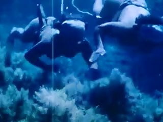 Japanese AMA diver underwater 1963