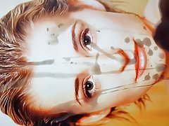 Facial Cumshot Tribute for Allison Mack #2
