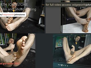 EDGEWORTH JOHNSTONE Public Advertising Video 4 - big feet fetish