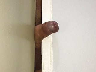 Soft cock fucking a New Door Crack &amp; Cumming