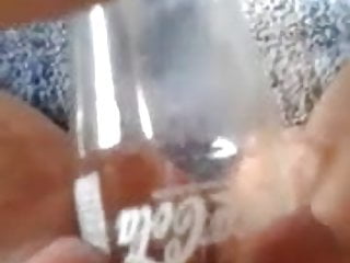 Coke bottle in pussy NG02