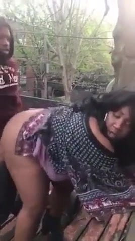 Black Aunt - Aunt taking dick in the backyard - Black, See Through, Take this Dick -  MobilePorn