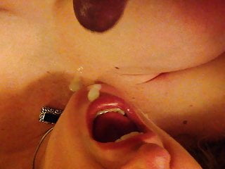 Cum in her mouth