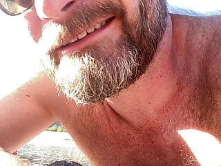 Seattle Step Dad Talking Dirty at the Nude Beach