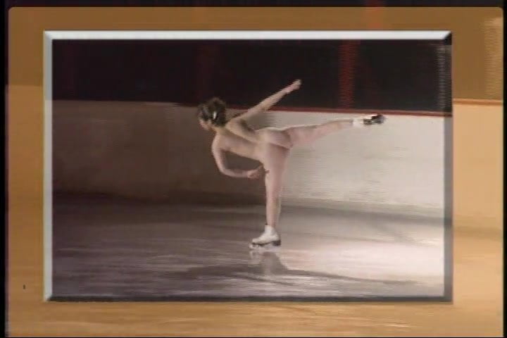 Nude figure skaters
