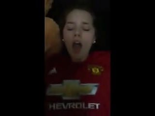 Man Utd girl fan takes the penalty