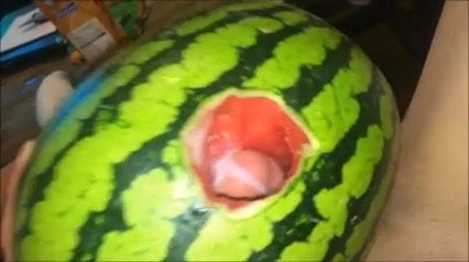 Watermelon Masturbation, Closeup and Slowmotion - Man, Gay Watermelon -  MobilePorn