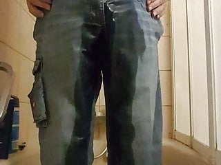 wet jeans