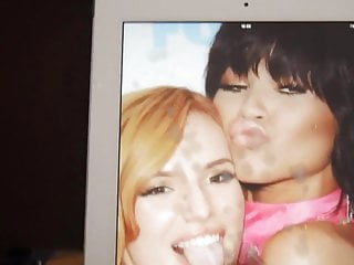 A cumtribute to Zendaya and Bella thorne