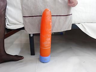 Huge dildo in my hungry ass