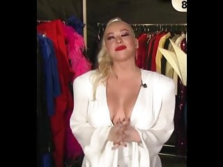 christina aguilera tits on new years eve