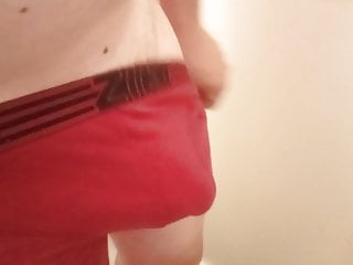 My cock getting harder 