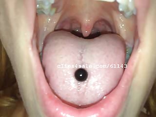 Mouth Fetish - Silvia Mouth Video 2 