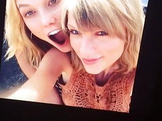 Karlie kloss and Taylor Swift cum tribute 