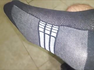 My paraplegic feet with socks 2