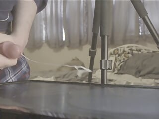Slow-motion cumshot #27! Thick sticky ropes!