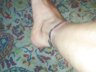 My feet, I love to play with it