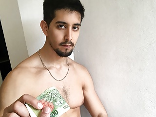 Hot Amateur Stud Latino Boy Paid Cash To Fuck Stranger