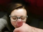 Facial Destroy and Playing with Cum 03