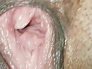 broken vagina gaping close-up