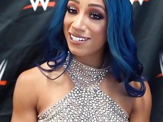 Sasha banks slo mo interview part...