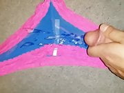 cumshot on panties