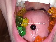 Vore Fetish - Silvia Eating Gummy Bears Video 2