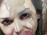 Vera the Cumslut covered with cum & pee