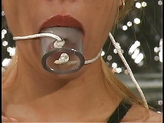 Mouthful, Brunett, Mouth Bondage, Cam Show