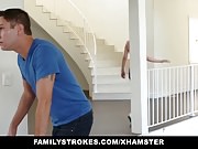 FamilyStrokes - Sexy Housewife Fucks Stepson