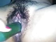 Asian dildo masturbation creamy