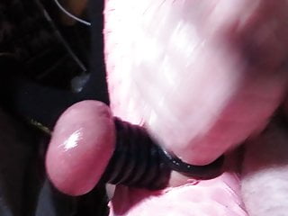 Prolapsing and cuming tied balls...