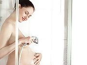 Pregnant Sade Invites You to Join Her in the Shower!