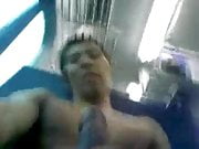 Asian Nude Train Wank