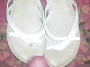 Cum on Her Shoes - Summer Flip Flops