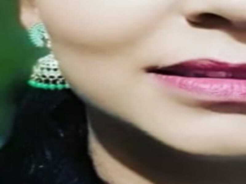 .Indian unsatisfied aunty masturbating saying all bad words .