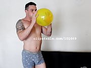 Balloon Fetish - Cody Blowing Balloons Part3 Video1