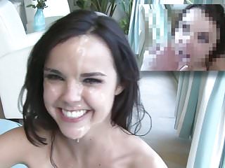 Facial Cumshots, Pornstar Cumshot, Dillion Harper, Softcore