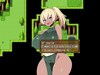 Futanari Alchemist Tris Hentai Game Pornplay Ep.25 Cute Dark Elf Outdoor Titjob