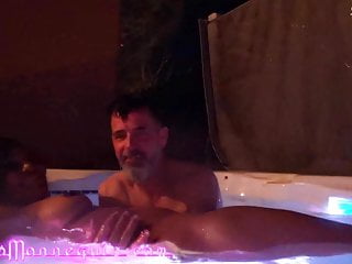 Hot Tub, Eating the Pussy, Big Pussy Licking, Fine Black