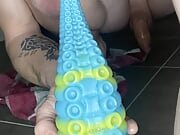 I'm testing my new  dildo