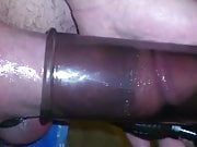 me pumping full tube