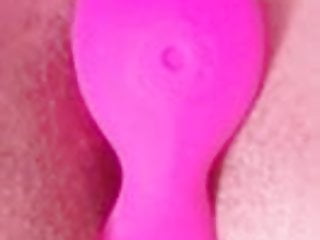 Girls Masturbating, Alone, Pink, Pink Dildo