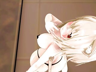 Cat Girl, Uncensored Hentai, 3d Anime, Lingerie