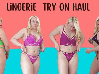 Lingerie try on haul...