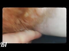 Fucking and licking neighbor redhead haired pussy 