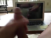 Tribute from cfan2 jacking to my dick video 