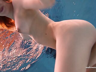 Softcore, Brunette, Sex in Swimming Pool, Naked Teens Swimming