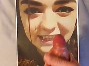 Maisie Williams cum tribute 22