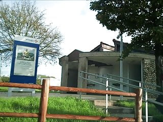 rest area french motorway a7 public outdoor tailplug boot